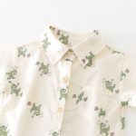 【73-100cm】セットアップ グリーン恐竜 Tシャツ&パンツ - 画像 (8)