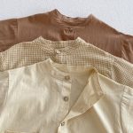 【80-120cm】セットアップ パステルカラー チェック - 画像 (15)
