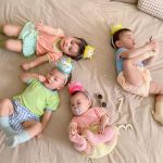 【73-100cm】セットアップ ベビーカラフル カジュアル - 画像 (5)