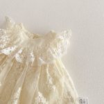 【66-90cm】ロンパース ビッグ蝶結び レース - 画像 (12)