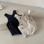 【66-100cm】サロペット or ボーダーTシャツ ベビー 韓国風