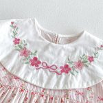 【66-90cm】ロンパース ベビー ピンク ストライプ スウィート - 画像 (13)