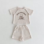 【66-100cm】セットアップ wild and free ワッフル - 画像 (16)
