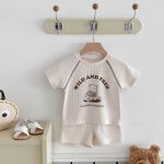 【66-100cm】セットアップ wild and free ワッフル - 画像 (7)