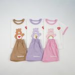 【80-130cm】セットアップ クマ柄 カジュアル - 画像 (8)