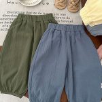 【73-120cm】パンツ カラフル 冷房対策 ルームパンツ - 画像 (14)
