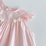 【73-120cm】ワンピース ベビー フリル キノコ かわいい - 画像 (12)