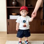 【73-120cm】Tシャツ スマイル カジュアル トップス - 画像 (9)