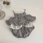 【73-100cm】セットアップ or Tシャツ ベビー おしゃれ チェック - 画像 (7)