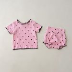 【66-100cm】セットアップ 可愛い リブ サマー - 画像 (12)