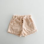 【80-130cm】ショートパンツ チェック 履きやすい ボトムス - 画像 (16)