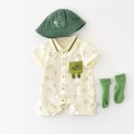 【66-73cm】ロンパース ベビー クロコダイル かわいい