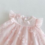 【73-120cm】ワンピース バタフライピンク 可愛い - 画像 (11)