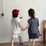 【80-150cm】セットアップ ノースリーブ NUMBER ルーズ - 画像 (11)