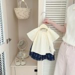 【73-120cm】ブラウスorショートパンツ 可愛い パフスリーブ - 画像 (8)