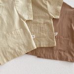 【80-120cm】セットアップ パステルカラー チェック - 画像 (19)