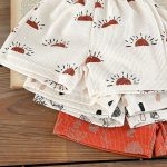 【73-120cm】セットアップ 北欧風 ワッフル 半袖 - 画像 (21)