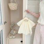 【73-120cm】ブラウスorショートパンツ 可愛い パフスリーブ - 画像 (6)