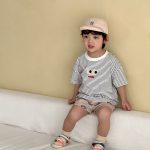 【80-150cm】Tシャツ ビッグアイズ ボーダー - 画像 (11)