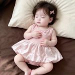 【66-90cm】ロンパース ふわふわ ピンク 可愛い