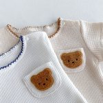 【66-100cm】セットアップ クマ 刺繡 柔らかい - 画像 (18)