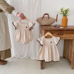 【66-110cm】フリルロンパースorワンピース 姉妹服 - 画像 (7)