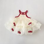 【73-130cm】ワンピース キノコ ケーキ キャミソール - 画像 (5)