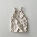 【73-120cm】デニムサロペット ショートパンツ カジュアル ボトムス - 画像 (6)