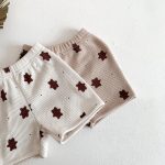 【66-90cm】セットアップ クマ柄 ワッフル - 画像 (15)