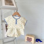 【66-100cm】セットアップ 可愛い クマ柄 コットン 可愛い - 画像 (14)