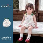 【66-90cm】ロンパース カラフル ドット 可愛い ベビー服 - 画像 (5)