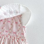 【66-90cm】ロンパース ベビー ピンク ストライプ スウィート - 画像 (11)