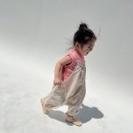【80-130cm】サロペット ドットorシンプル 可愛い - 画像 (5)
