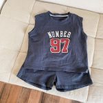 【80-150cm】セットアップ ノースリーブ NUMBER ルーズ - 画像 (14)