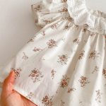 【66-90cm】ロンパース ベビー フラワー ブラウス＆ブルマ - 画像 (15)