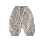 【73-100cm】パンツ ベビー チェック柄 ゆったり 履きやすい - 画像 (7)