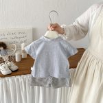 【73-100cm】半袖Ｔシャツorショートパンツ ベビー カートゥーン かわいい - 画像 (5)