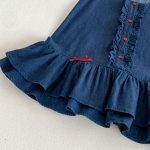 【80-120cm】ワンピース ベビー リボン付き ノースリープ - 画像 (8)