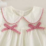 【73-110cm】ベストorパンツ ベビー リボン付き スウィート - 画像 (11)