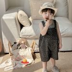 【73-100cm】セットアップ ベビー レオパード オーバーオール - 画像 (6)