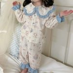 【90-150cm】ルームウェア フリル スウィート セットアップ - 画像 (6)
