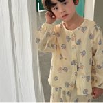 【90-150cm】ルームウェア おしゃれ ゆったり セットアップ - 画像 (2)