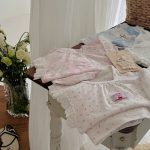 【80-130cm】ルームウェア レース リボン付き おしゃれ - 画像 (9)