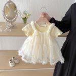 【73-100cm】セットアップ ベビー リボン付き おしゃれ - 画像 (4)