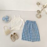【73-130cm】トップスorパンツ チェック柄 通園・お出かけに - 画像 (3)