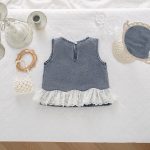 【73-130cm】ベストorパンツ 女の子 レース おしゃれ - 画像 (5)