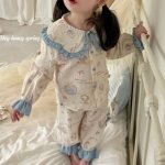【90-150cm】ルームウェア フリル スウィート セットアップ - 画像 (7)