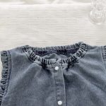 【73-130cm】 トップスorパンツ デニム 無地 シンプル - 画像 (10)