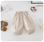 【73-100cm】パンツ ベビー ドット柄 合わせやすい - 画像 (7)
