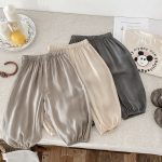 【73-100cm】パンツ ベビー 通気性が良い 無地 シンプル